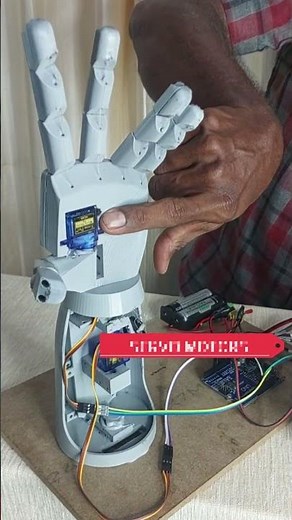 3D Artificial Arm | Human Arm Control | Arduino Project