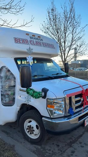 6K views · 144 reactions | check out our ‘beary’ decorated bus ready for the Santa Claus parade!!! starts at 6pm!!!!!  | Brandon Bear Clan Inc. | Facebook