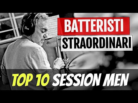 10 Batteristi Straordinari (Top Session Men) #419