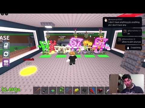 Live 🔴Steal a brainrot Trading + giveaway #stealabrainrot #roblox