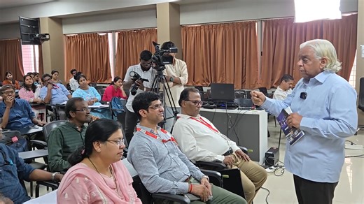 GSCERT, Porvorim, Goa organised an interaction with Theatre Art Teachers and Heads of Schools on the planning of District and State Level One Act Play Competitions featuring plays written by Padma Shri Dr. Sharad Kale. | Goa State Council of Educational Research & Training