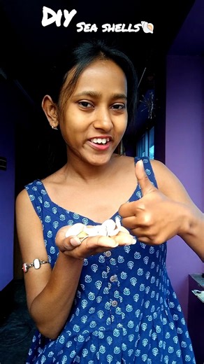 Sea shells 🐚 diy।। #shorts #trending #viralvideo #youtubeshorts #making #art