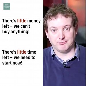'Little' vs 'a little' - English in a Minute