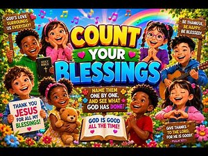 COUNT YOUR BLESSINGS | Kids Praise Song | Children's Sunday School Song