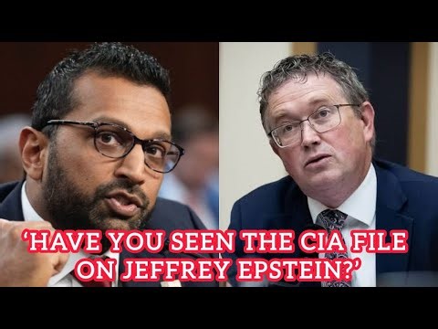 Rep. Massie Confronts FBI Director Kash Patel on Epstein Files & Hidden Names at House Hearing