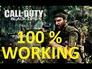 How To Download Call Of Duty Black Ops 1 - Free Game For Pc Full Version 2017 Working