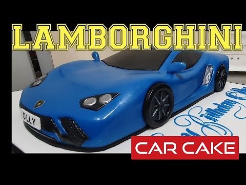 LEARN HOW TO CARVE A CAR CAKE WITHOUT USING ANY TEMPLATES