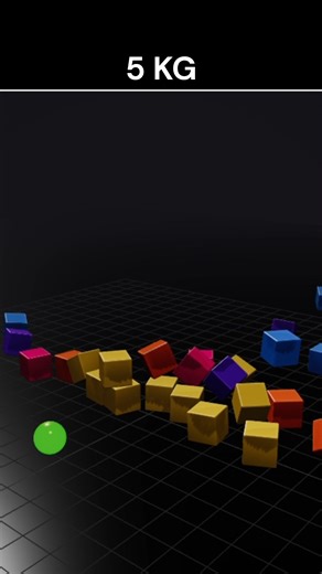 Heavy Metal vs. Block Wall: A Three.js Simulation | Mohsin Ali