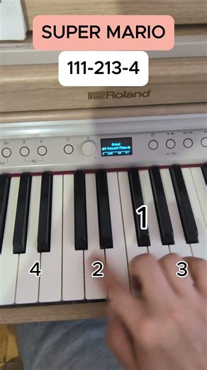 Super Mario Piano Tutorial | Easy & Slow | Learn Step by Step