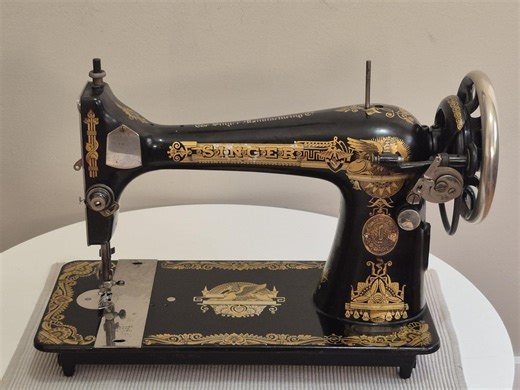 Vintage Singer Treadle Sewing Machine Head Vintage Singer Sphinx Decal Sewing Machine - Etsy