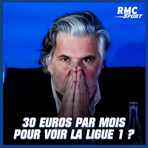468K views · 1.6K reactions | Vous êtes prêt à débourser 30€ par mois pour regarder que de la Ligue 1 ? C'est le projet (totalement fou) présenté par Vincent Labrune en réponse à Canal+  | After Foot RMC | Facebook