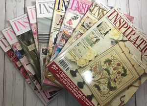 Australian Inspirations Embroidery Magazine: Choose From Isssues 50 - 59. Full-size Patterns - Etsy Australia