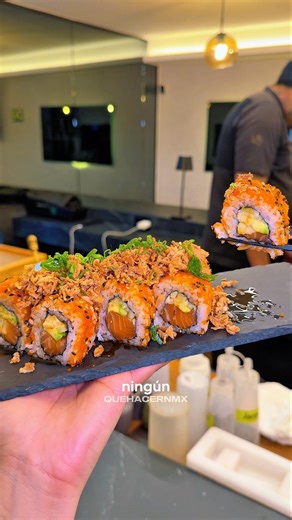 El SUSHI con MEJOR SABOR de la CDMX (Kuma Sushi Bar)