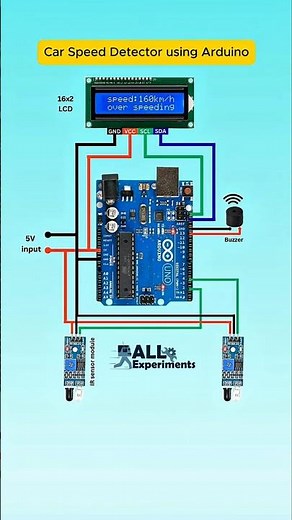 Car Speed Detector using Arduino