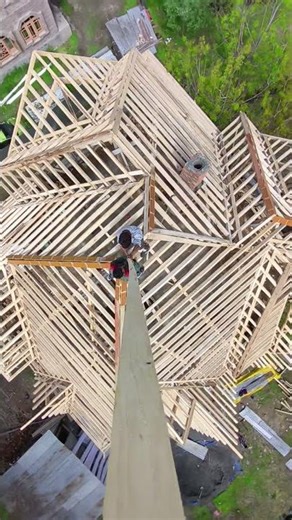 Rooftop Transformation – This Is What They Created #RoofConstruction #Rooftop #DreamHome #ApnaGhar