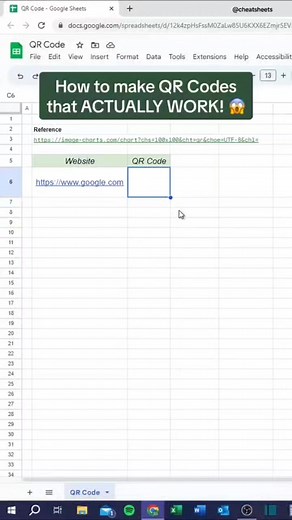 QR codes in excel #exceltricks #exceltraining #googlesheet #exceltips #exceltutorial #Excel LEARN MORE | LEARN MORE