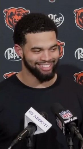 Chicago Bears: Caleb Williams on Ben Johnson's locker room celebration. (11/28/25)
