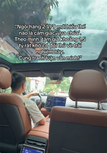 VF9 hàng 2: Trải nghiệm 'vua chúa' trong SUV điện 1,5 tỷ