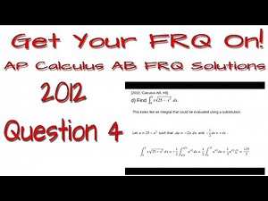 AP Calculus AB - 2012: #4