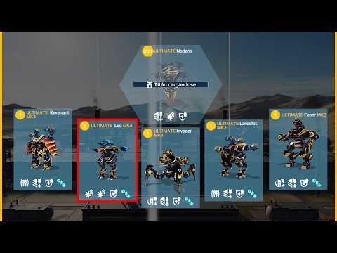 War Robots: The Most Powerful Ultimate Tanks | Fenrir, Revenant, Lancelot, Leo, Nodens