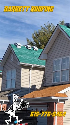 Our crew is really working for that weekend! | Barrett Roofing Company