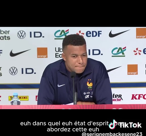Conférence de Presse de Kylian Mbappé Avant le Match