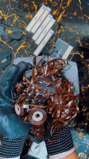 Did you see inside the cassette tape?