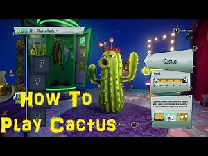 Plants vs Zombies Garden Warfare 2: Cactus Tips, Guide & Gameplay!