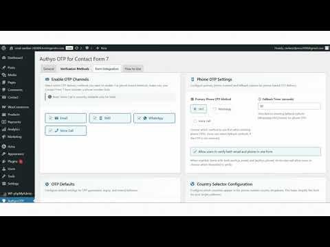 Stop Spam on Contact Form 7 with Authyo OTP
