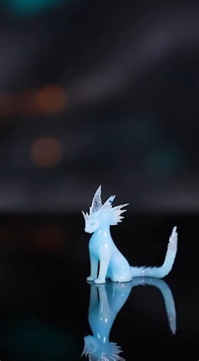 Moonstone Phantom Paint ASMR 1 | Hyperreal Miniature Creature Forming in Surreal Cinematic Detail