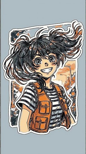 How to Draw a Cute Anime Girl with Pigtails - EASY!