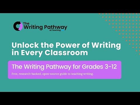 Unlock the Power of Writing in Every Classroom | The Writing Pathway for Grades 3-12 📚