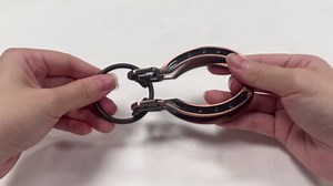 Horseshoe Puzzle by Sharp Brain Zone – Classic Durable Metal Brain Teaser Game | Disentanglement Logic Teaser, Stress Relief Focus Fidget, Pocket Travel Challenge & Unique Gift for Puzzle Lovers