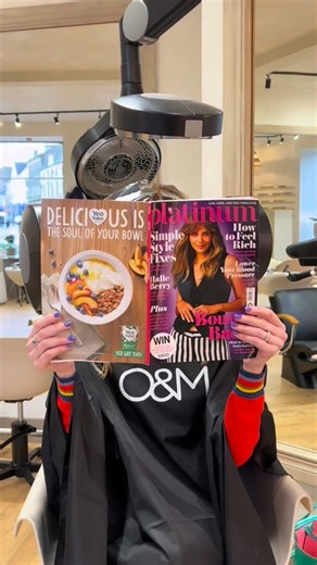 I have my very own monthly column in a magazine! A dream realised at the age of 50 - just to remind you that anything is possible, ANY TIME. Platinum magazine is a wonderful place for us youthful mid-life women and I’m so honoured to be a part of the gang. My column is called ‘learning out loud’ and it’s a place to over-share, unload and connect (my love language). My monthly contribution helps support @wefreewomen too - win win! Thanks to the gorgeous hair legends of @firenze_hairstudio (Floren