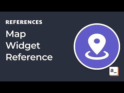 How to use the Map Widget