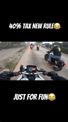 40% Tax New rule 😂 #newrules #funny #Fun #Superbike