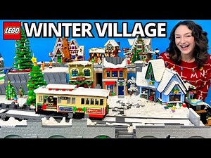 SUCCESS!! Motorizing My Winter Village Train (LEGO City Update)