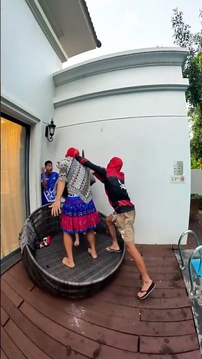 Bros Spider-Man Vs Angry Serbian Dancing Lady 37.0 ( Pool Party ) | Film By Bubbles Ancestor