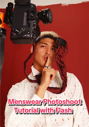 Editorial Style Photoshoot Tutorial Using Flash