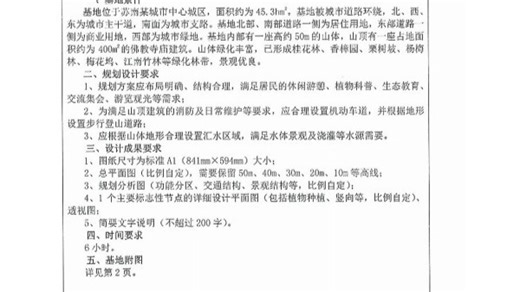 【初试】2027年 苏州科技大学《911风景园林规划设计(3小时快题)》考研精品资料