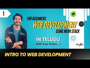 What is Web Development for Beginners in Telugu? | Learn Full Stack Development with MERN