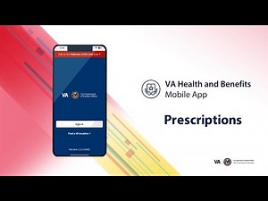 Prescriptions: VA Health and Benefits Mobile App