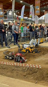 5.4K views · 76 reactions | RC Event 2025 MesseFriedrichshafen  Day 6 - Clip 2 Trucks and Tractors working side by side — a full RC construction zone in action! #scania #rctractor #scaniapower #rcconstruction #event #rcexcavator #rcloader #scanıa #scaniatrucks #scaniatruck #scaniapower #scanialove | Mr.Perfect.RC | Facebook