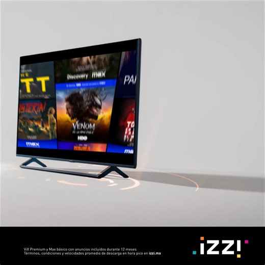 ¡más izzi es maratonear con alta velocidad! 😍📺 contrata internet de alta velocidad de 150 megas y olvídate de las interrupciones y disfruta de todo el contenido de Max, Skeelo & ViX Premium incluido en el mismo paquete desde $389 al mes. llévatela fácil, llévatela izzi. | izzi telecom