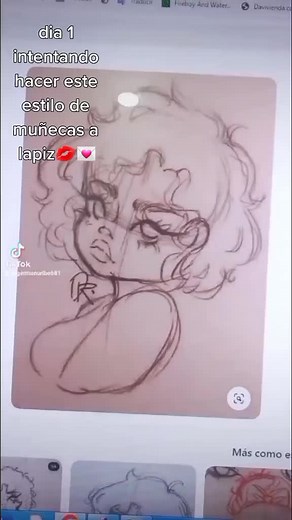 Muñecas para Dibujar a Lápiz: Estilo Aesthetic y Fácil