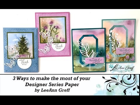 3 Ways to make the most of your Designer Paper