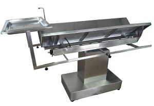 [Hot Item] Hot Sales Vet Equipment Electric "V" Type Stainless Steel Vet Surgery Table for Animals