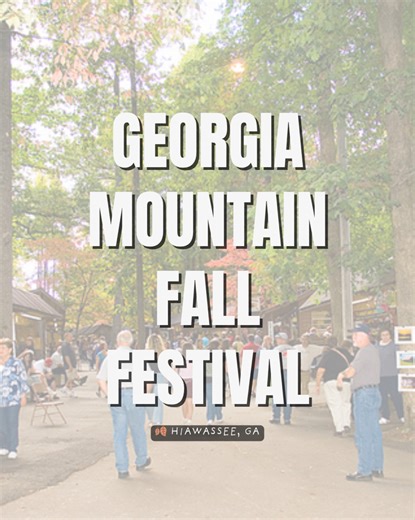 🍂✨ The Georgia Mountain Fall Festival kicks off TOMORROW in Hiawassee, GA! 📍 Where: Georgia Mountain Fairgrounds 🗓️ When: October 10–12 & October 16–18 🎟️ Admission: $6 per person (Kids 12 & under FREE) From carnival rides (the first weekend only) to live music, handmade crafts, and the spirit of our mountain heritage, it’s a North Georgia tradition you don’t want to miss. Did we mention the good food? 🎶🎡🍗 🎥 Watch our quick video for the highlights! #GeorgiaMountainFallFestival #Hiawasse