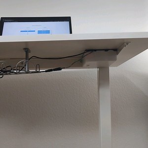 Motorized IKEA SKARSTA/TROTTEN   Web Dashboard