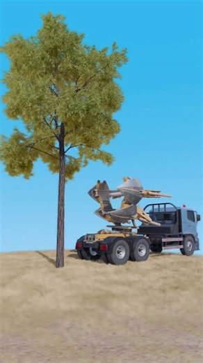 Animator on Instagram: "Ever wondered how massive trees are actually removed 🌳 What happens next will shock you… #whathappensnext #zackdfilmsstyle #satisfyingvideo #howthingswork #processvideo #reelsviral #viralvideo #trendingreel #reelkarofeelkaro #didyouknow #engineeringfacts #machineswork #oddlysatisfying #treecutting #naturefacts #modernworld #earthvsmachine"